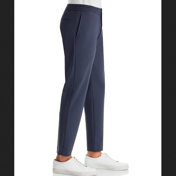 THEORY Mayer Drawstring Precision Ponte Pants Slim Fit in Basalt (Grey) 32 - Picture 3 of 16